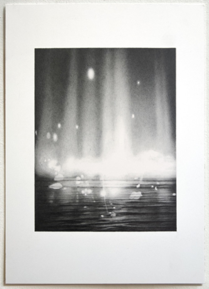 ECHO, 2018, pencil on board, 30x21cm ECHO, 2018, pencil on board, 30x21cm